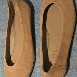 Naturalizer Brown Suede Women's Loafers